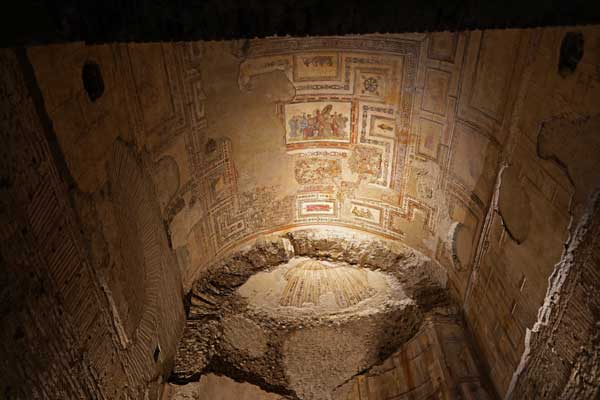 la visite du chantier de fouille de la Domus Aurea, Rome, Roma, archéologie, visite test, blog culture