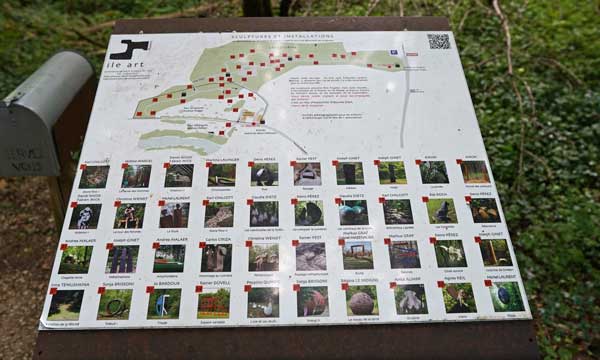 Ile Art, Malans, Pesmes, Haute Saône, Musée ciel ouvert, Art contemporain, Sculpture, forêt, blog culture