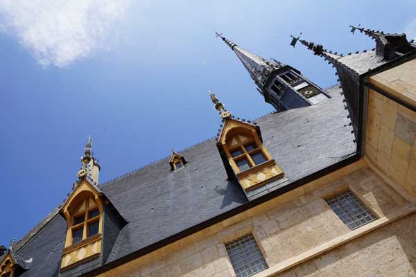 Hospices de Beaune, musée, Beaune, patrimoine, toit vernissé, Cote d’Or, Bourgogne, Blog culture
