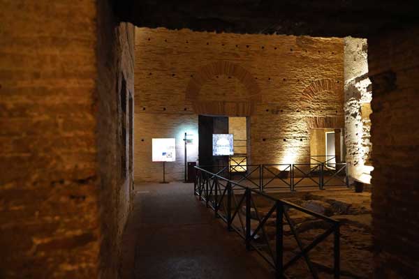 la visite du chantier de fouille de la Domus Aurea, Rome, Roma, archéologie, visite test, blog culture