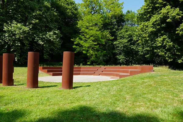 Ile Art, Malans, Pesmes, Haute Saône, Musée ciel ouvert, Art contemporain, Sculpture, forêt, blog culture